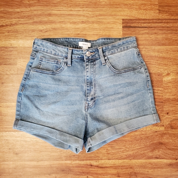 Forever 21 Pants - Forever 21 Size 29 Stretch High Rise Jean Shorts